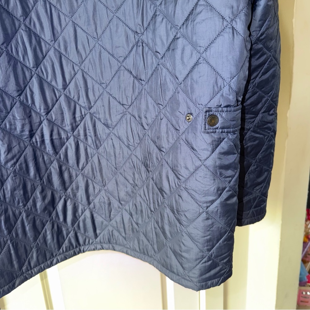 Barbour Men’s Flyweight Chelsea Quilted Jacket in Navy Size XL - Picture 9 of 15